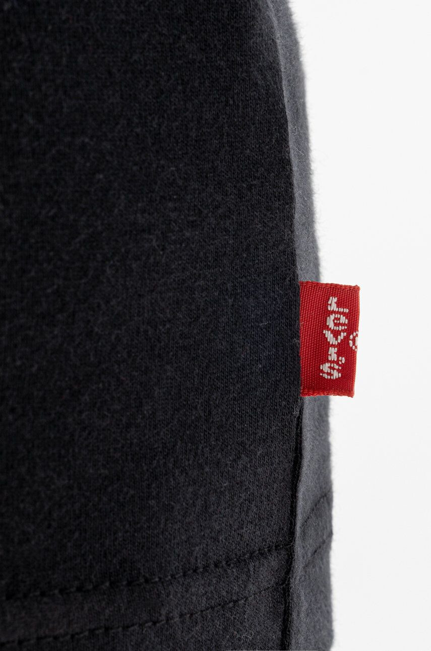 Levi's Tricou copii culoarea negru cu imprimeu - Pled.ro