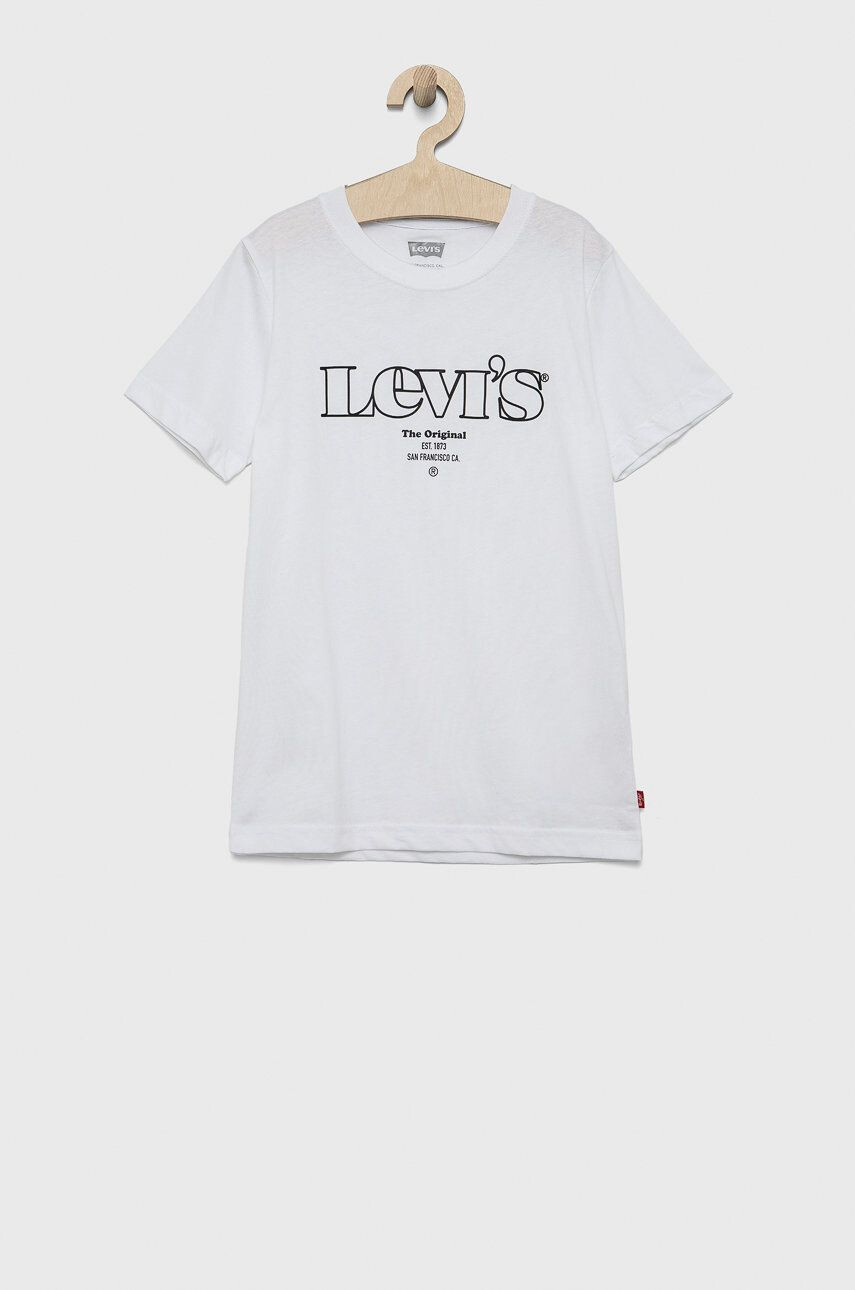 Levi's tricou de bumbac pentru copii - Pled.ro