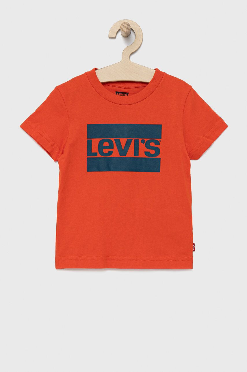 Levi's tricou de bumbac pentru copii - Pled.ro