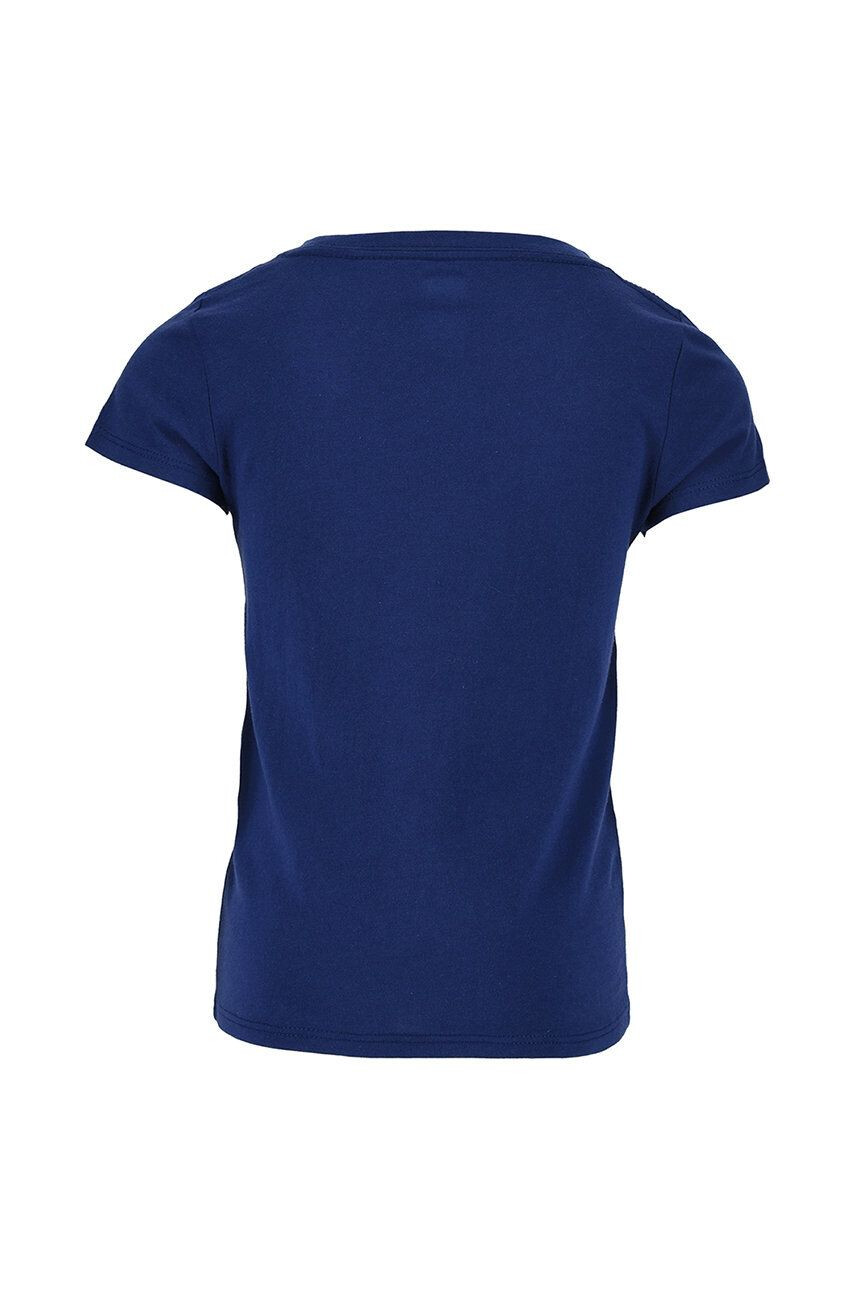 Levi's tricou de bumbac pentru copii culoarea albastru marin - Pled.ro