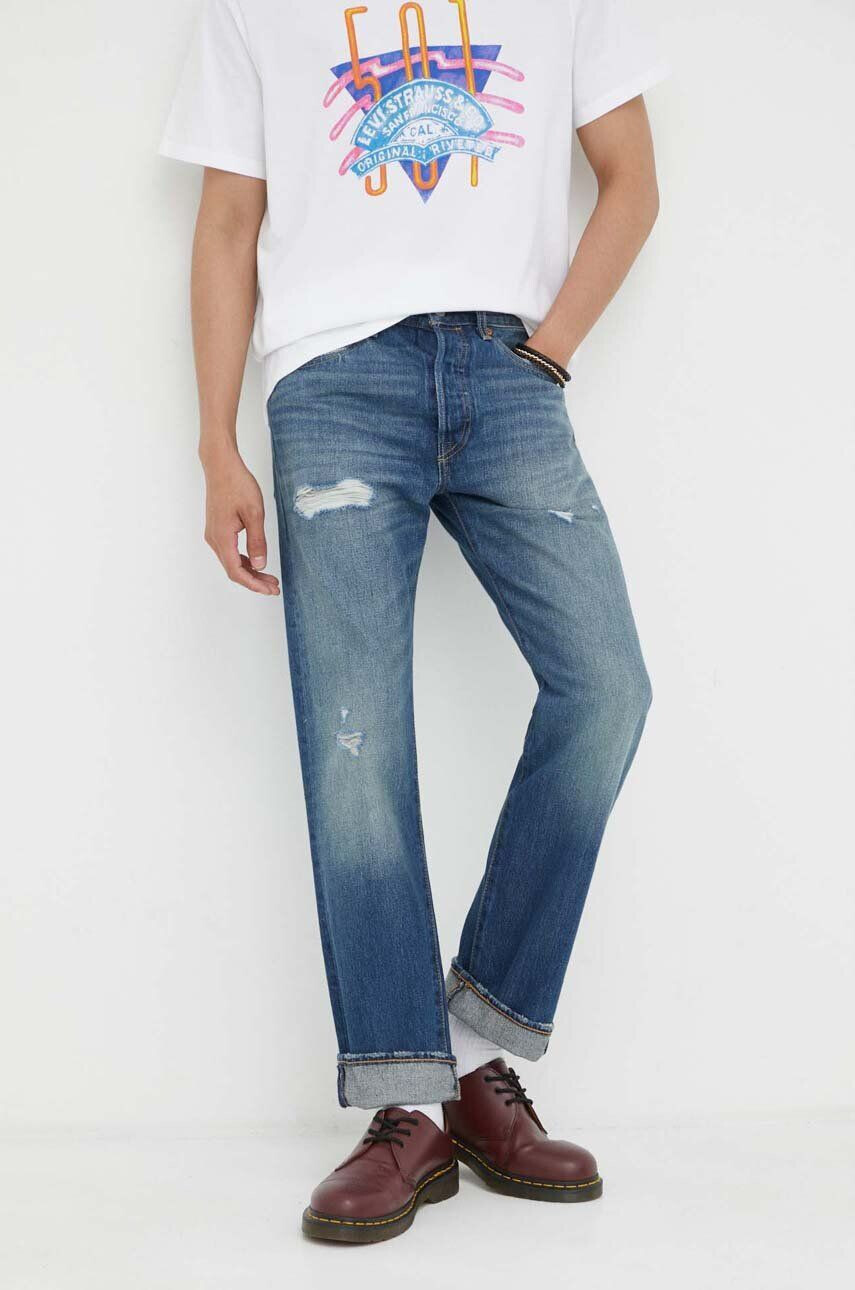 Levi's blugi din bumbac 501 1978 RICHIE - Pled.ro