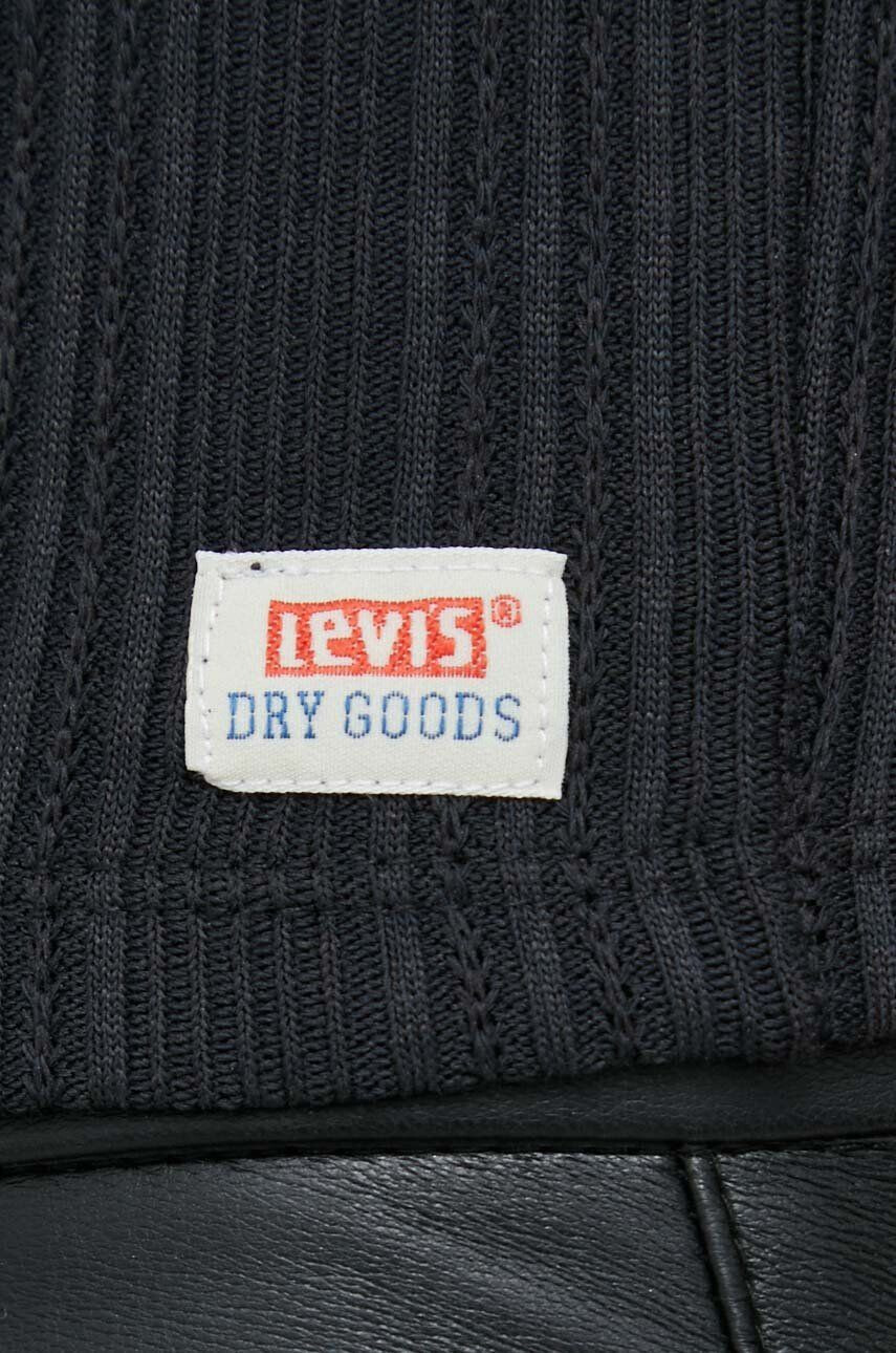 Levi's bluza femei culoarea negru neted - Pled.ro