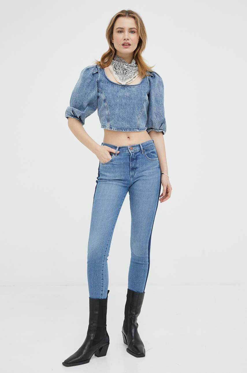 Levi's bluza subtire de blugi femei neted - Pled.ro