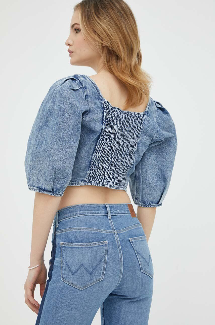 Levi's bluza subtire de blugi femei neted - Pled.ro