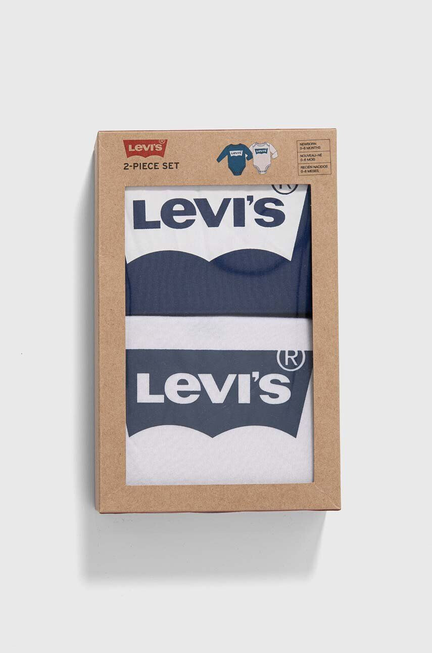 Levi's body din bumbac pentru bebelusi 2-pack - Pled.ro