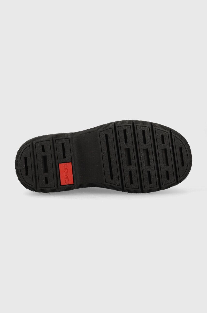 Levi's botine copii culoarea negru - Pled.ro