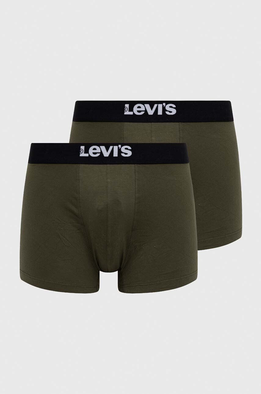 Levi's boxeri 2-pack barbati culoarea verde - Pled.ro