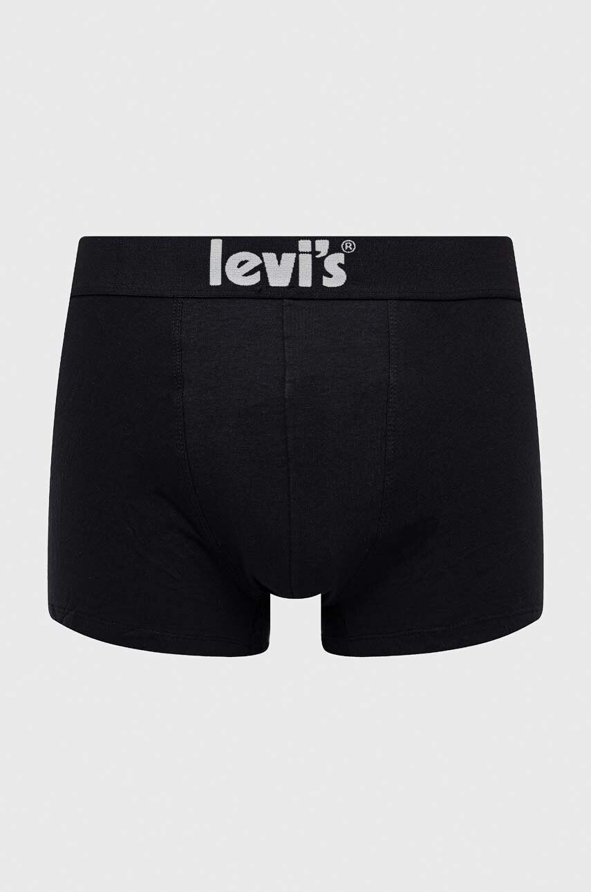 Levi's boxeri 2-pack barbati culoarea negru - Pled.ro