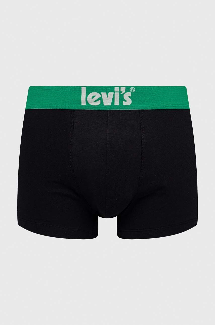 Levi's boxeri 2-pack barbati culoarea negru - Pled.ro