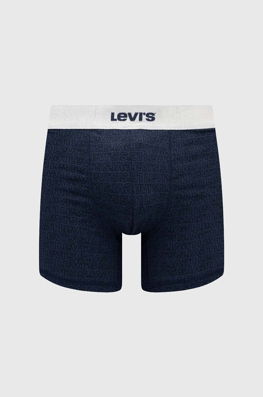 Levi's boxeri 2-pack barbati culoarea albastru marin - Pled.ro