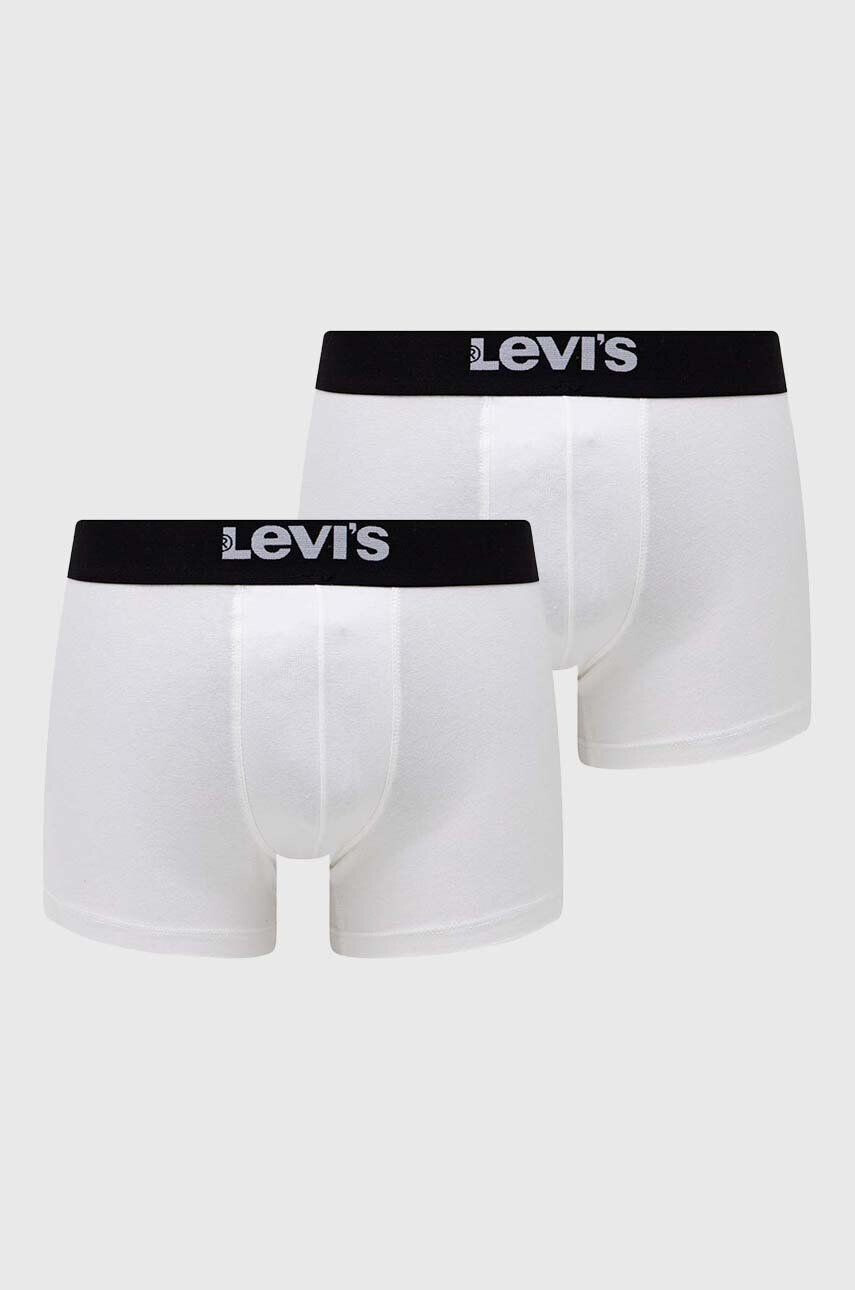 Levi's boxeri 2-pack barbati culoarea alb - Pled.ro