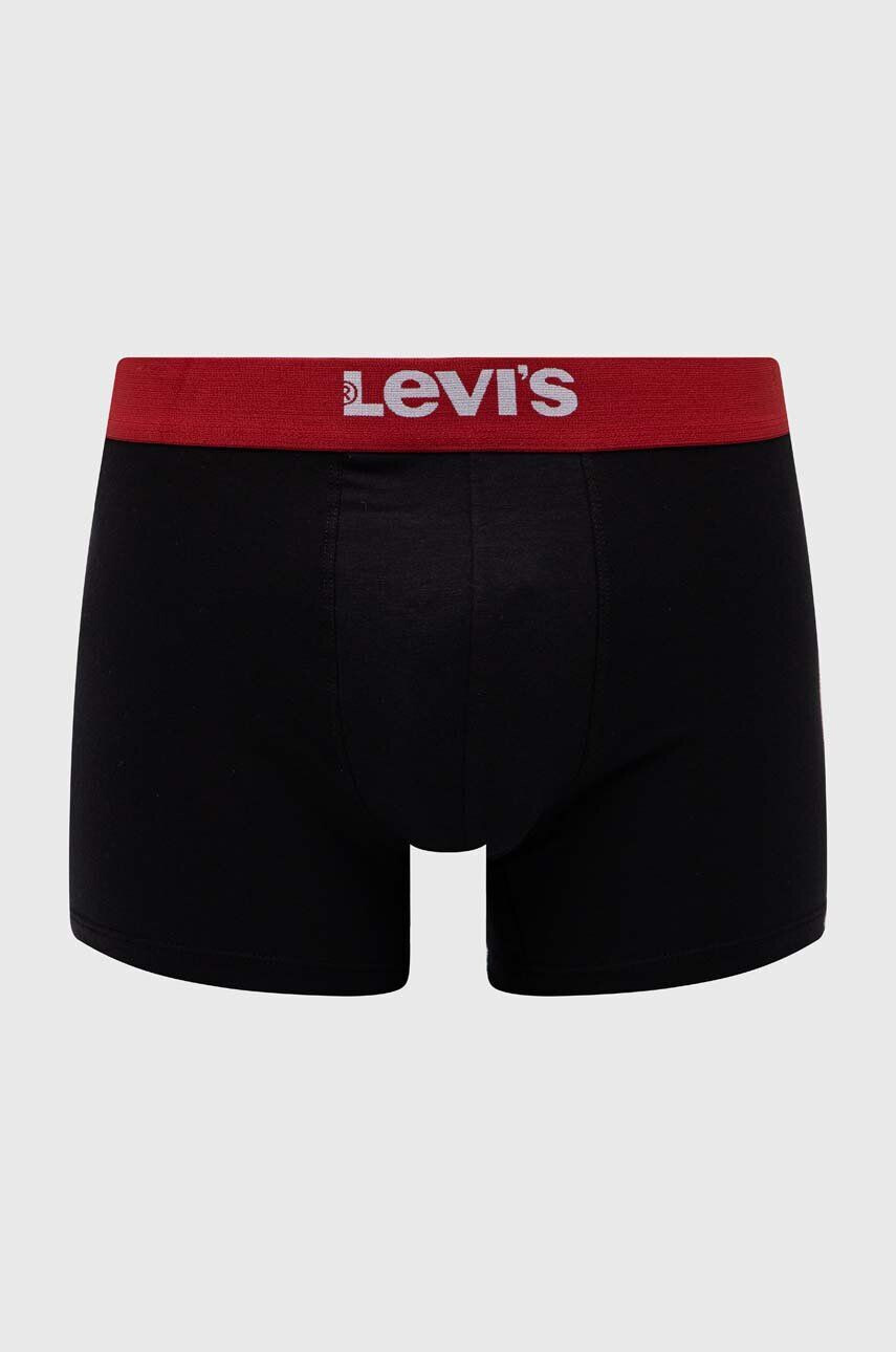 Levi's boxeri 2-pack barbati culoarea negru 37149.0811-008 - Pled.ro