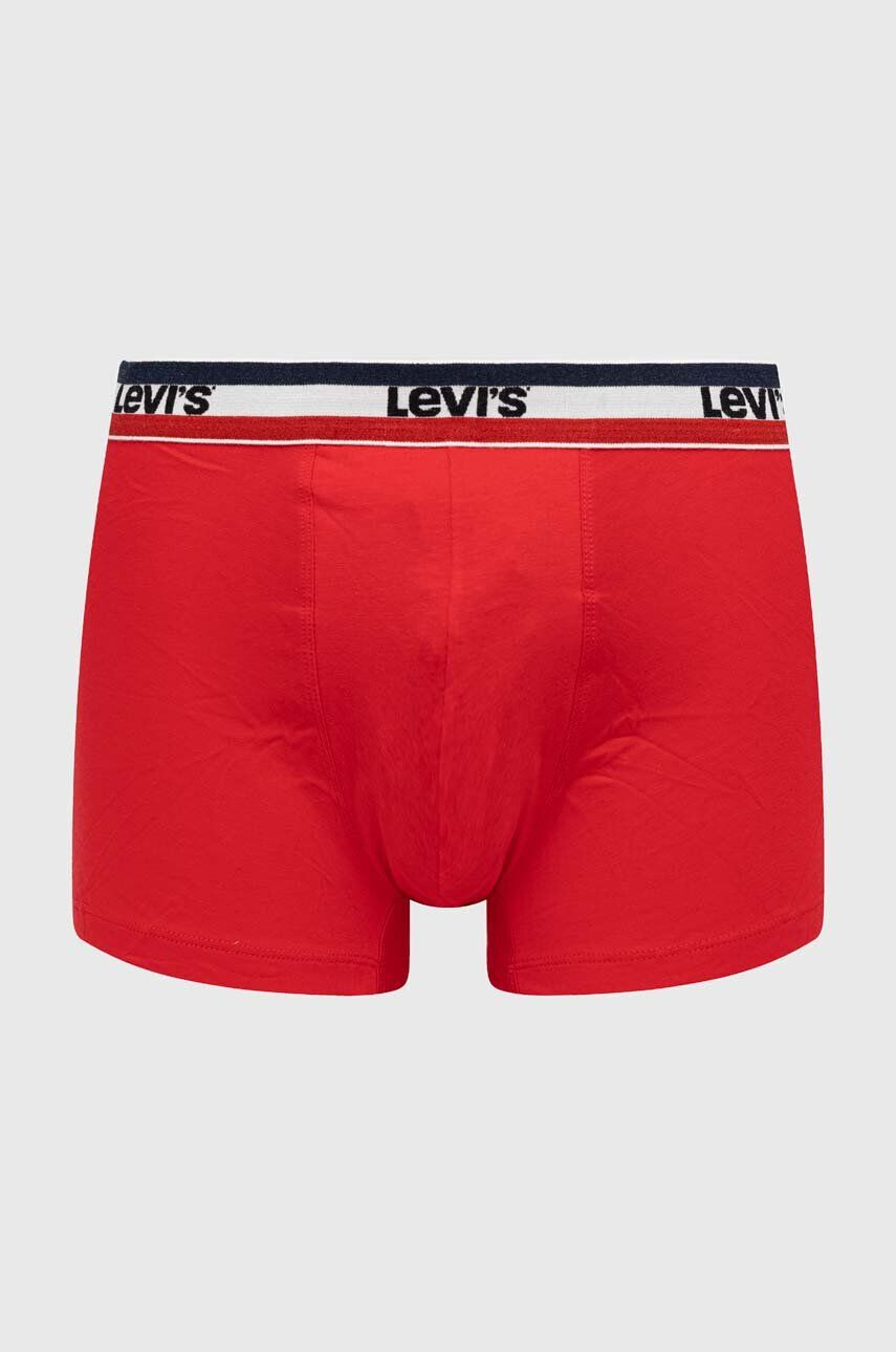 Levi's boxeri 2-pack barbati culoarea rosu 37149.0817-004 - Pled.ro