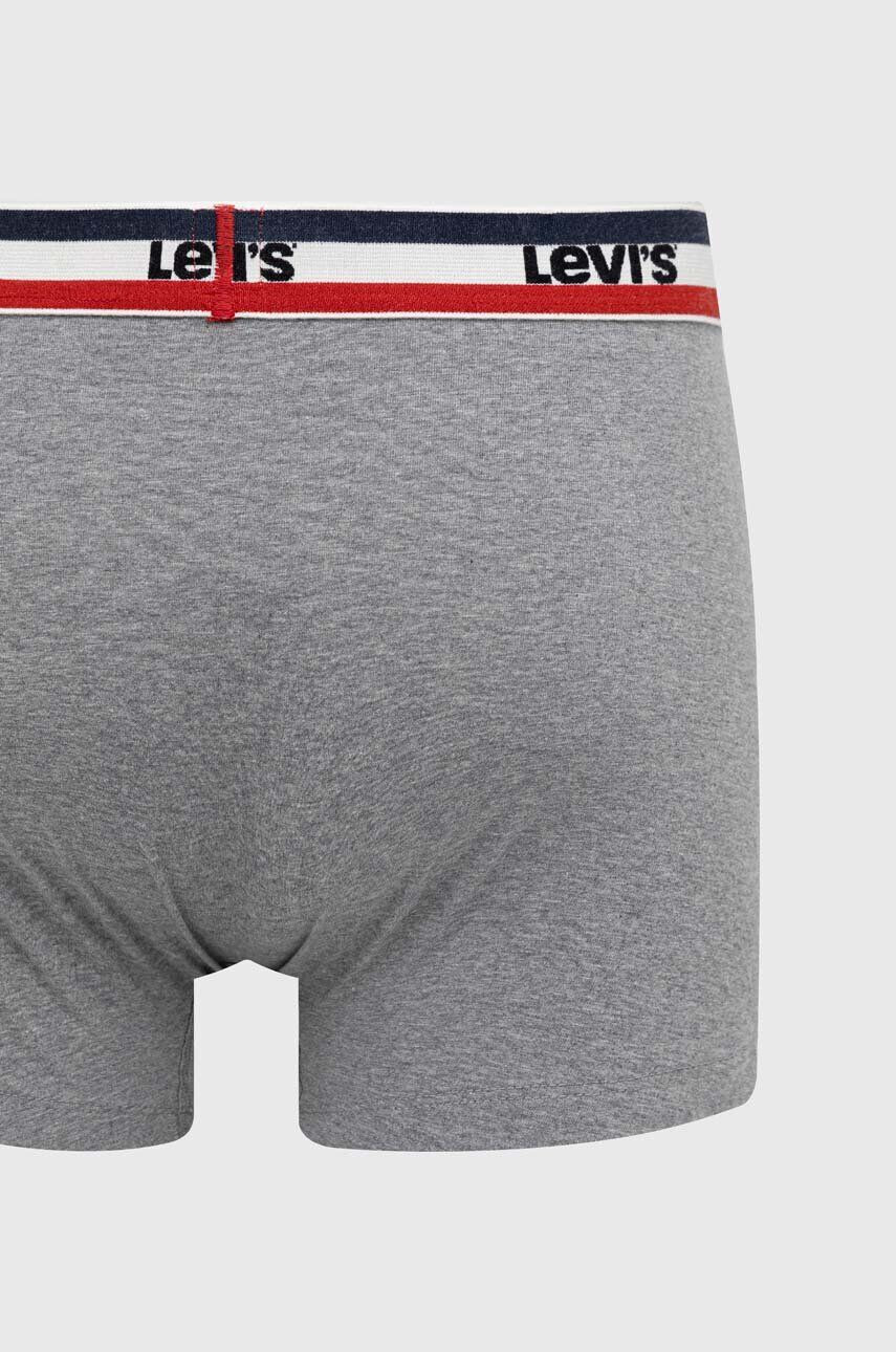 Levi's boxeri 2-pack barbati culoarea gri 37149.0816-003 - Pled.ro