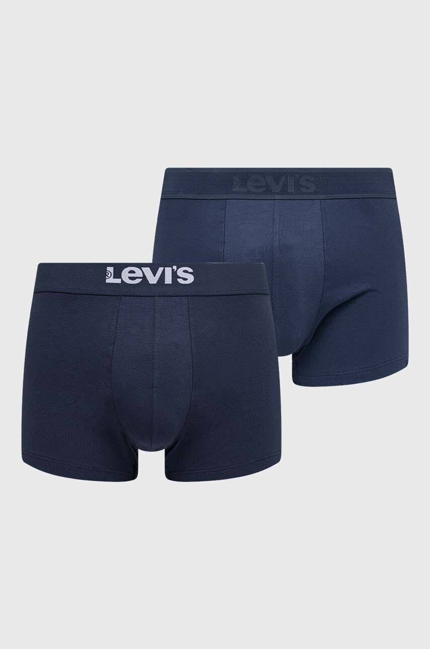 Levi's boxeri 2-pack barbati culoarea albastru marin 37149.0827-002 - Pled.ro