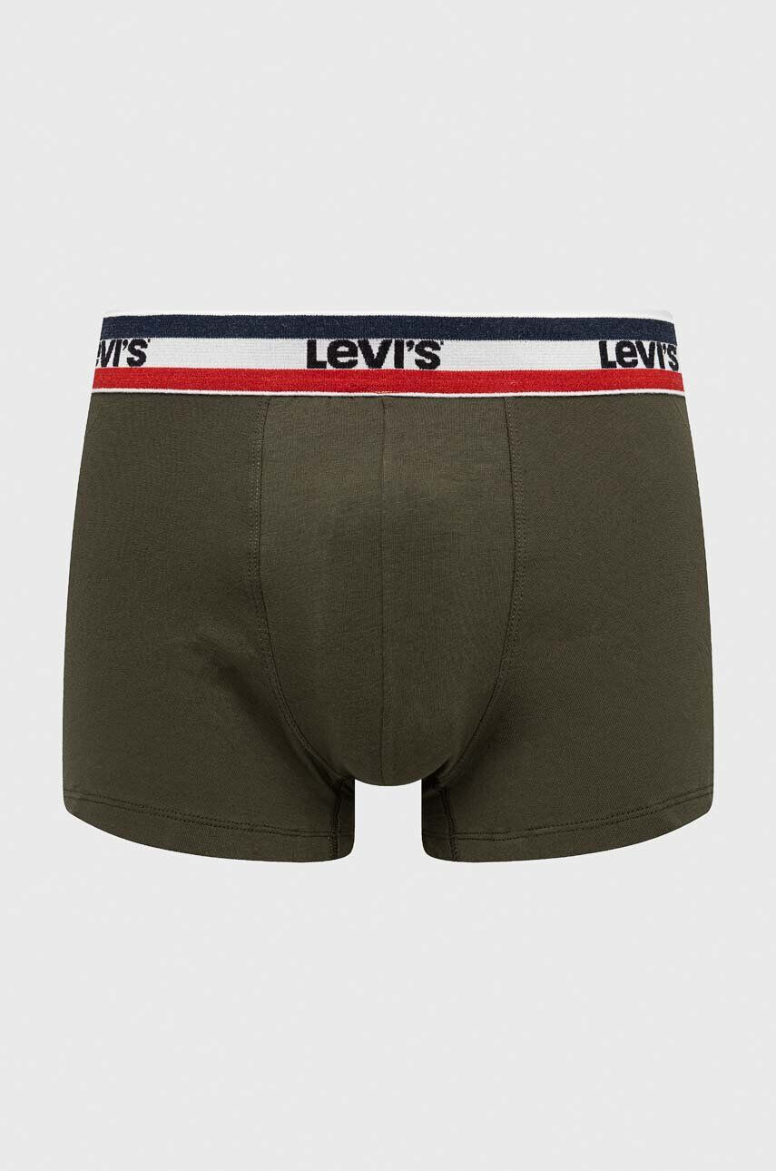 Levi's boxeri 3-pack barbati culoarea gri - Pled.ro