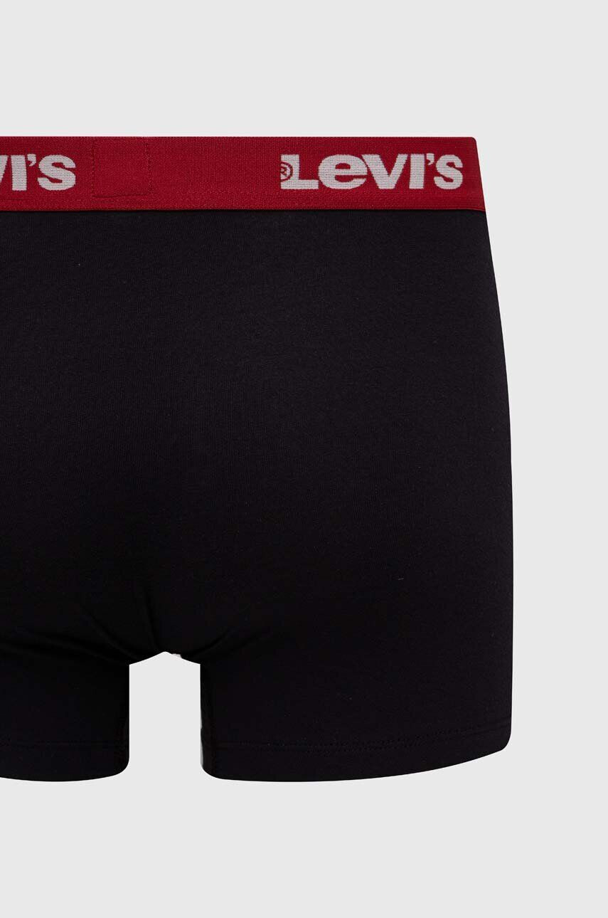 Levi's boxeri 3-pack barbati culoarea negru - Pled.ro