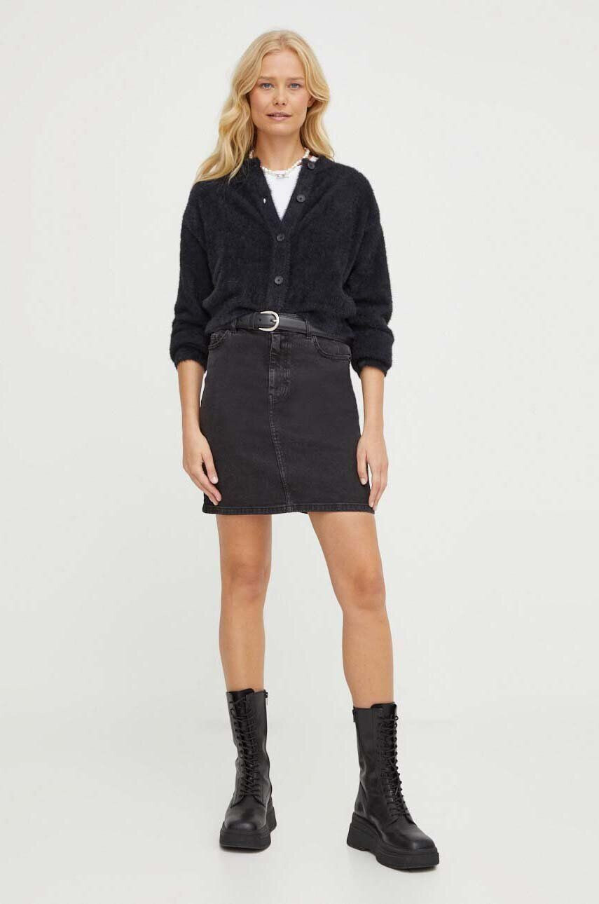 Levi's cardigan femei culoarea negru - Pled.ro