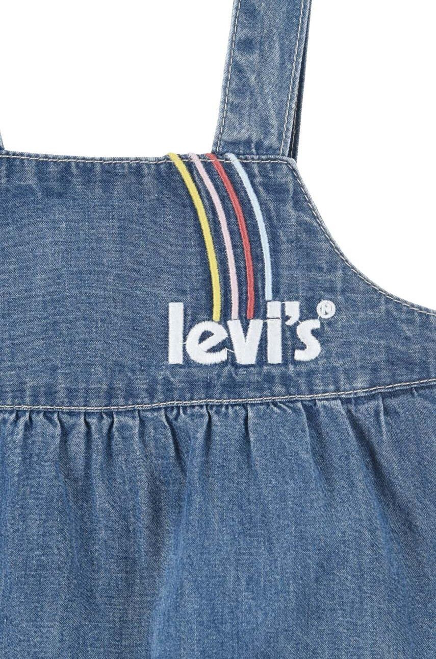 Levi's compleu bebe culoarea alb - Pled.ro