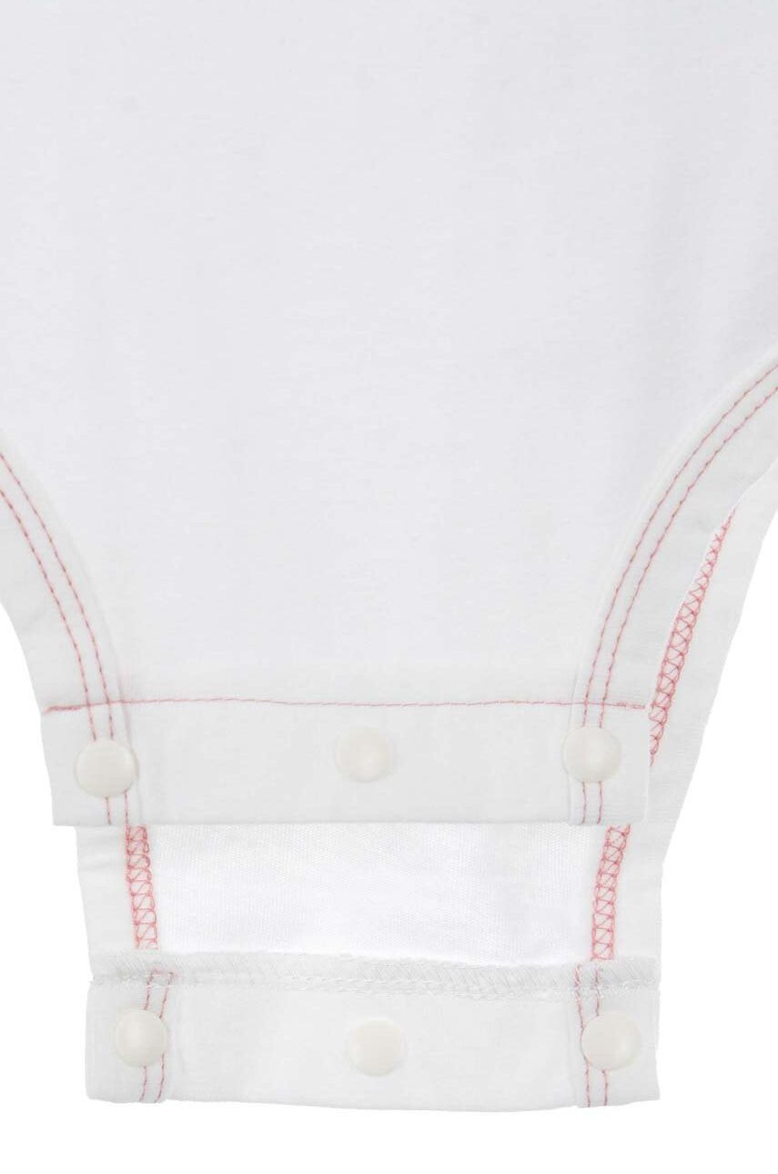 Levi's compleu bebe culoarea alb - Pled.ro