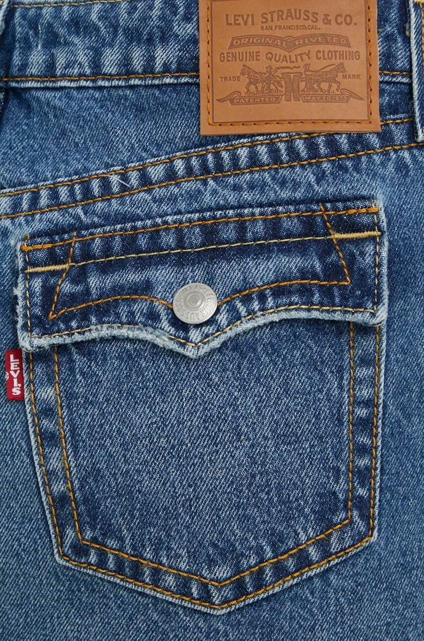 Levi's fusta jeans mini drept - Pled.ro