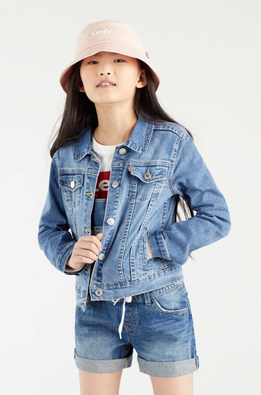 Levi's geaca de blugi pentru copii - Pled.ro