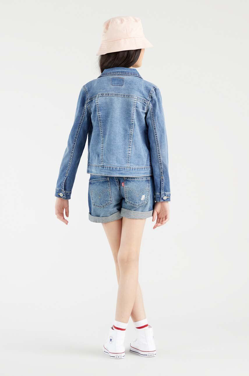 Levi's geaca de blugi pentru copii - Pled.ro