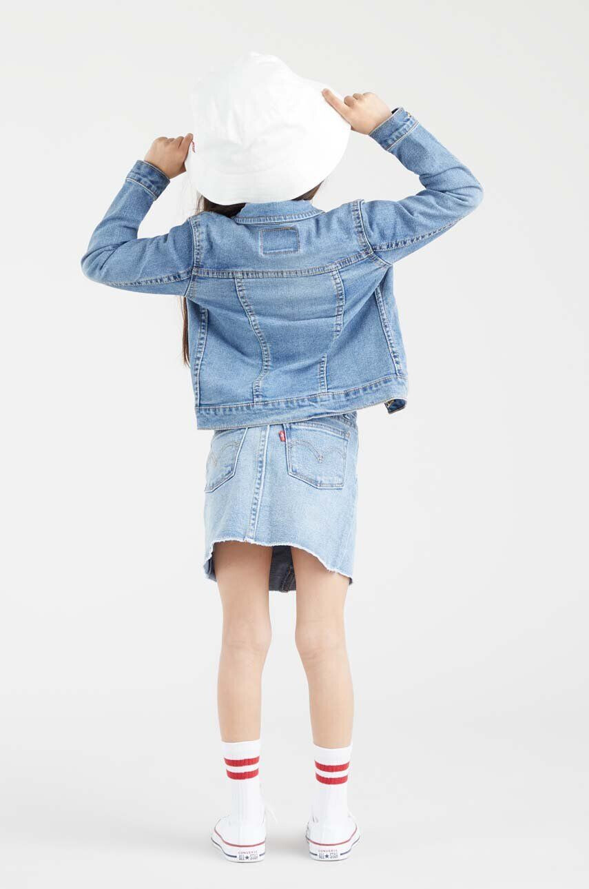 Levi's geaca de blugi pentru copii - Pled.ro