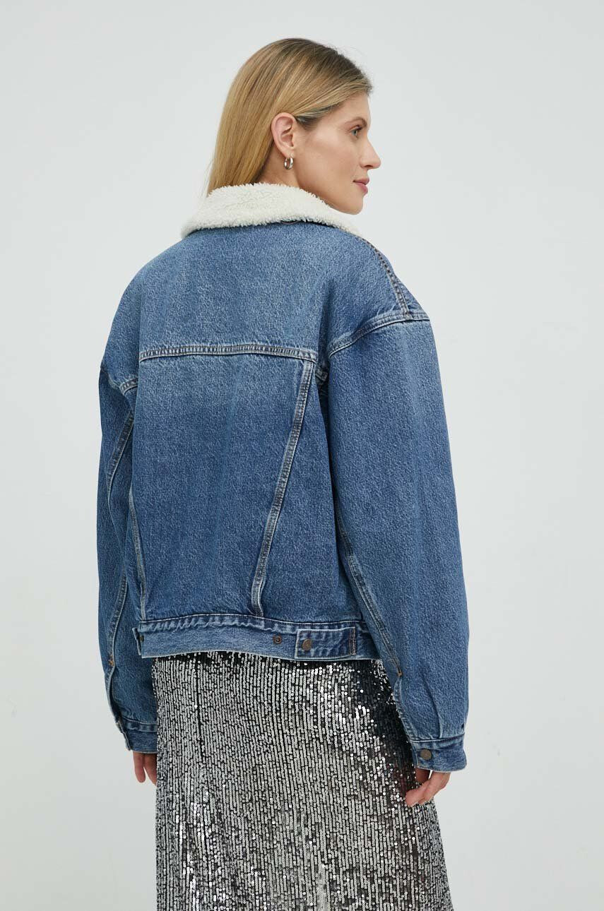 Levi's geaca jeans femei de tranzitie oversize - Pled.ro