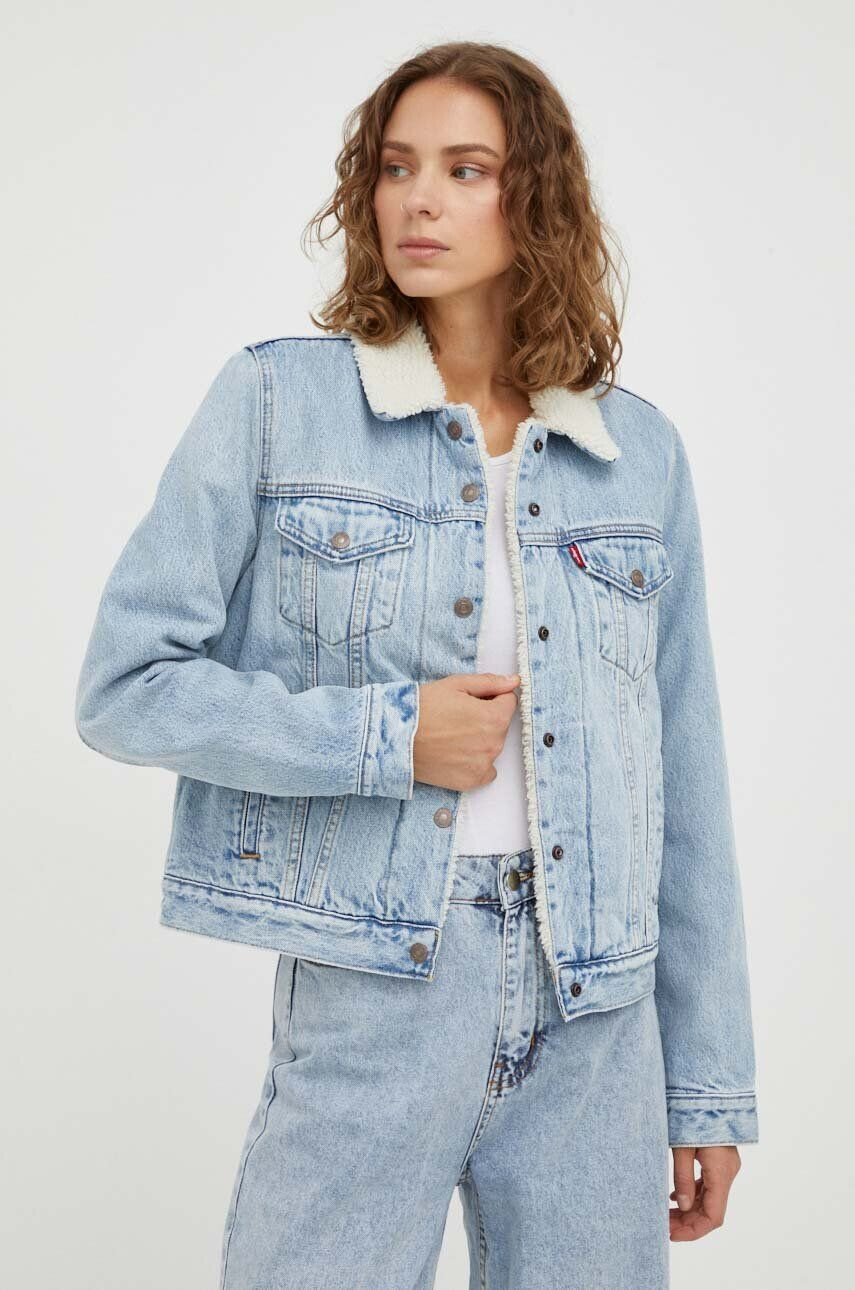 Levi's geaca jeans femei de tranzitie - Pled.ro