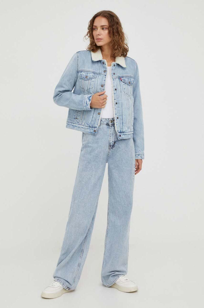 Levi's geaca jeans femei de tranzitie - Pled.ro