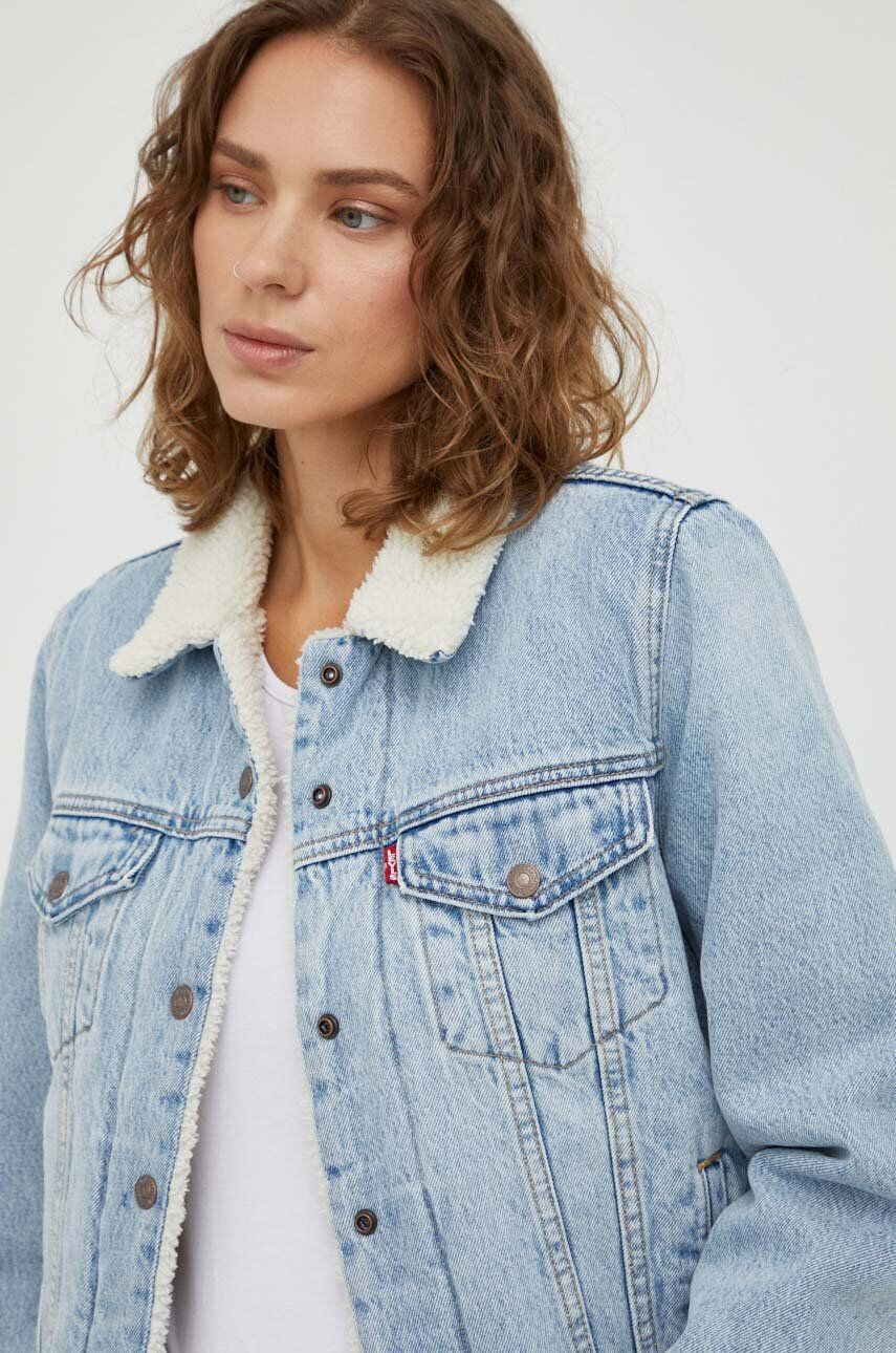 Levi's geaca jeans femei de tranzitie - Pled.ro