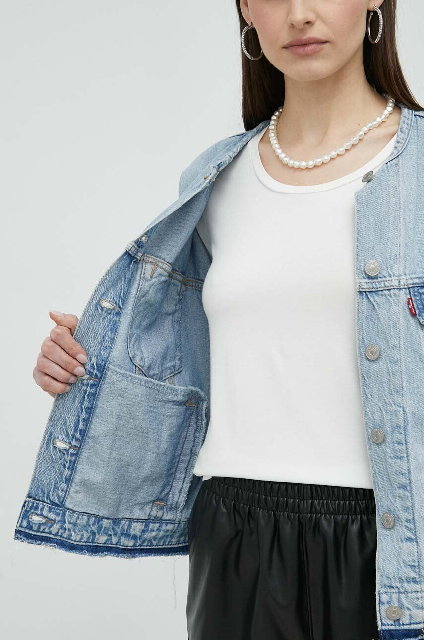 Levi's geaca jeans femei de tranzitie oversize - Pled.ro