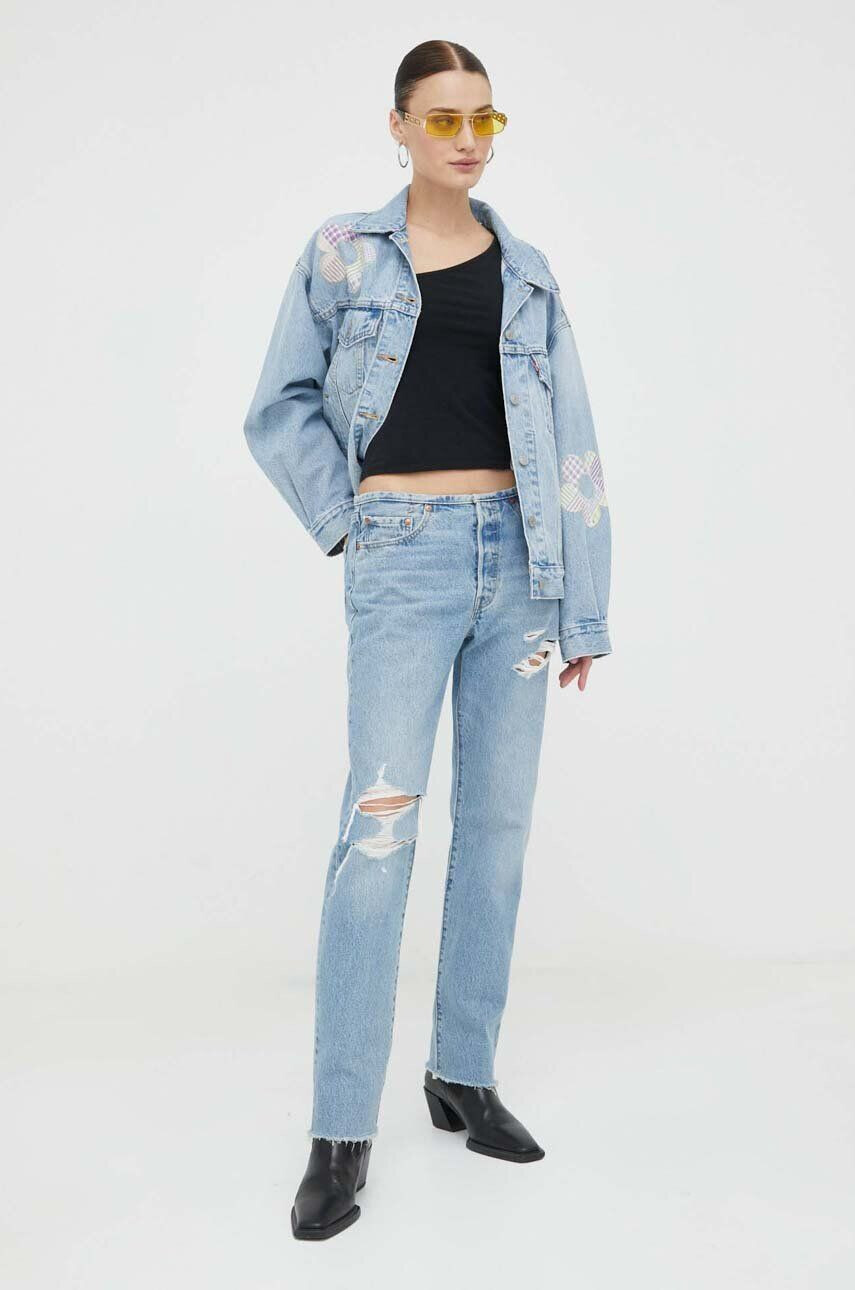 Levi's geaca jeans femei de tranzitie - Pled.ro