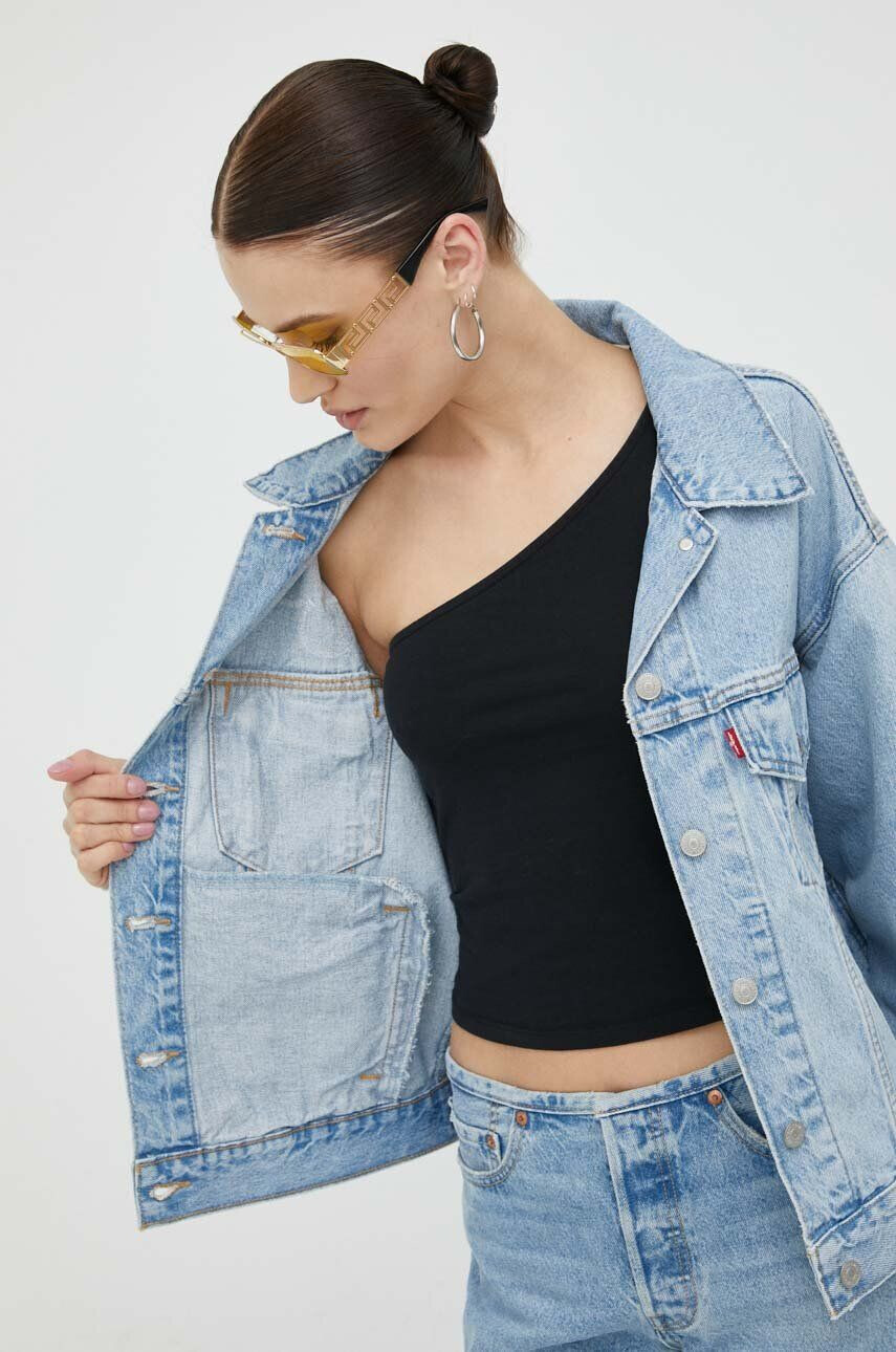 Levi's geaca jeans femei de tranzitie - Pled.ro