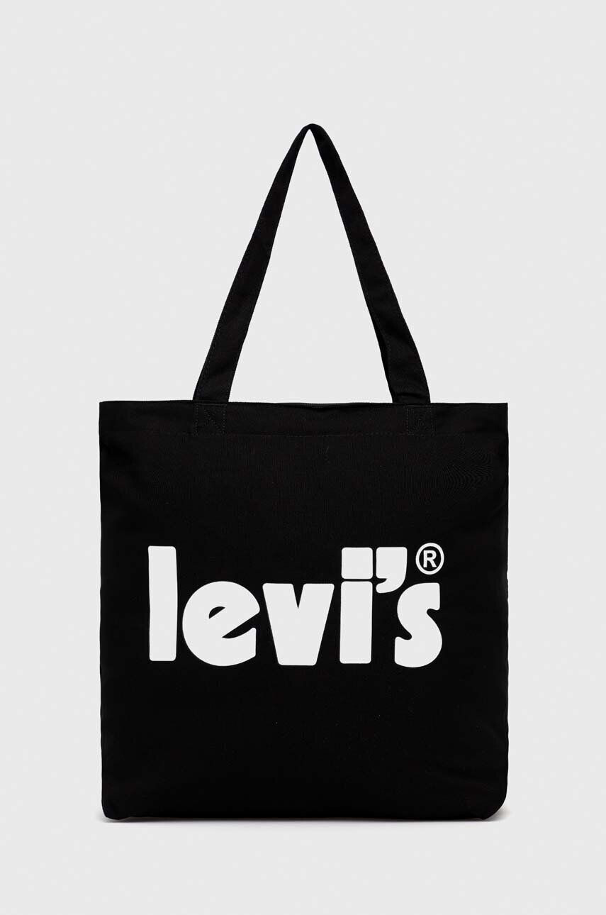 Levi's geanta copii culoarea negru - Pled.ro