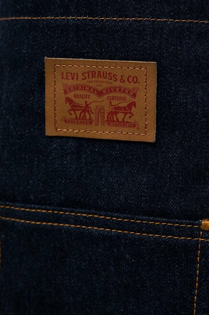 Levi's geanta de bumbac culoarea albastru marin - Pled.ro