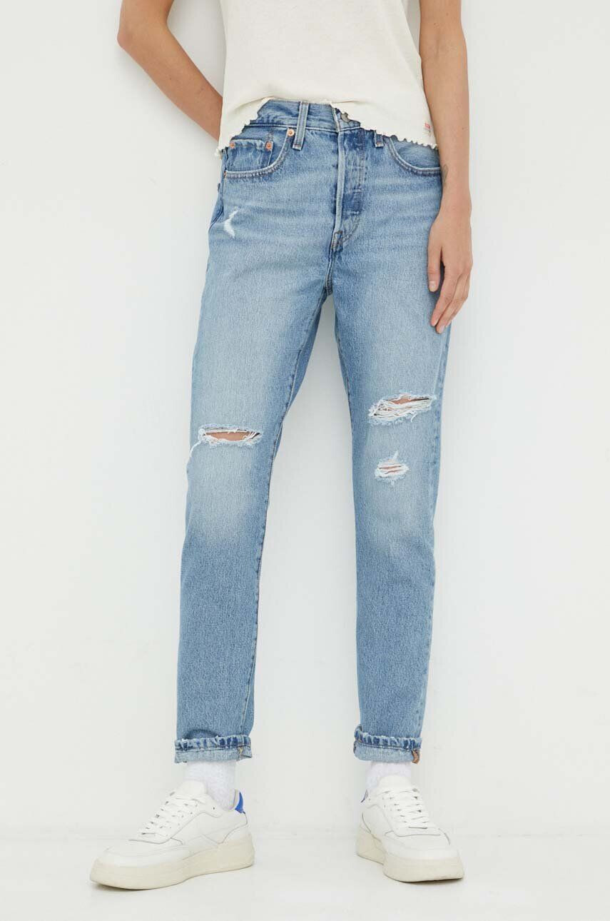 Levi's jeansi 501 SKINNY femei - Pled.ro