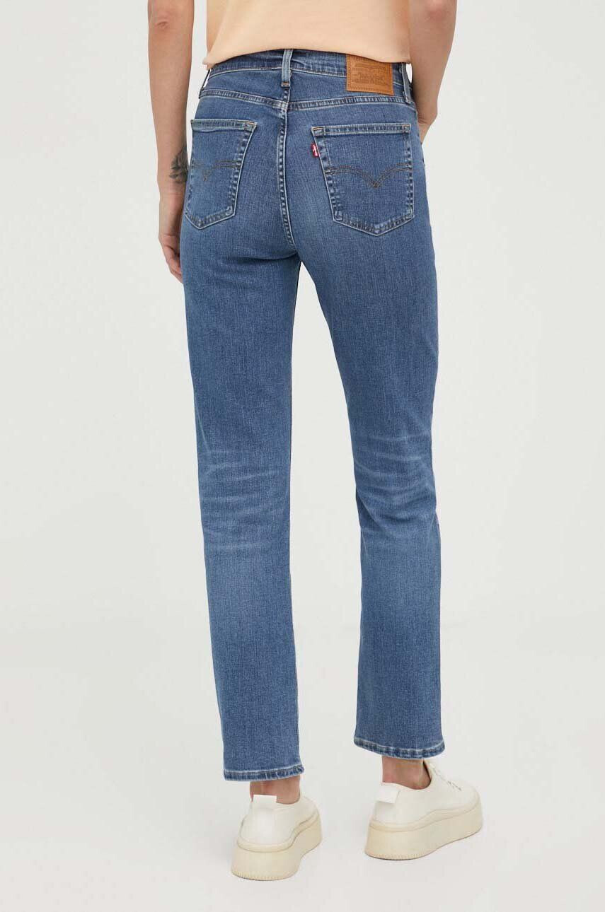 Levi's jeansi 724 HIGH RISE STRAIGHT femei high waist - Pled.ro