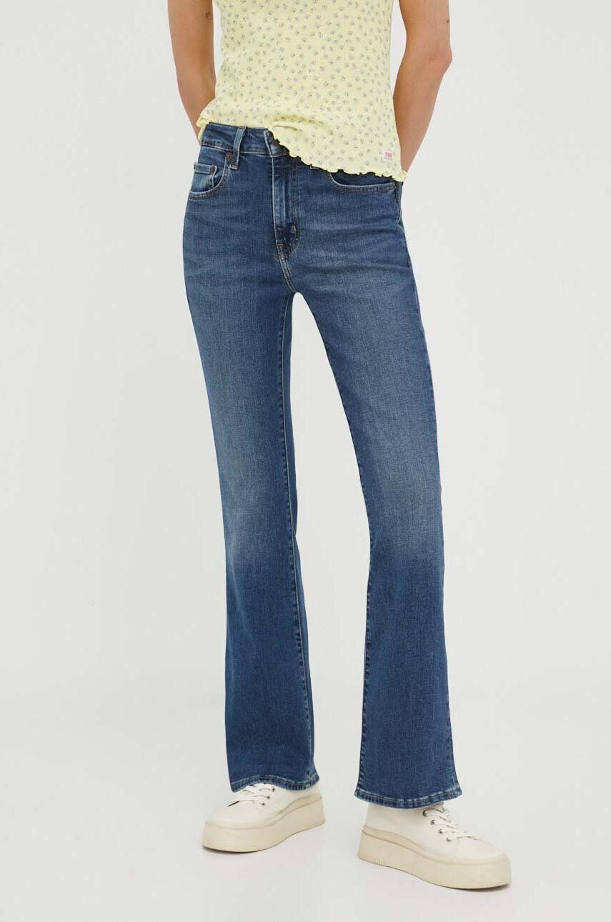 Levi's jeansi 725 HIGH RISE BOOTCUT femei high waist - Pled.ro