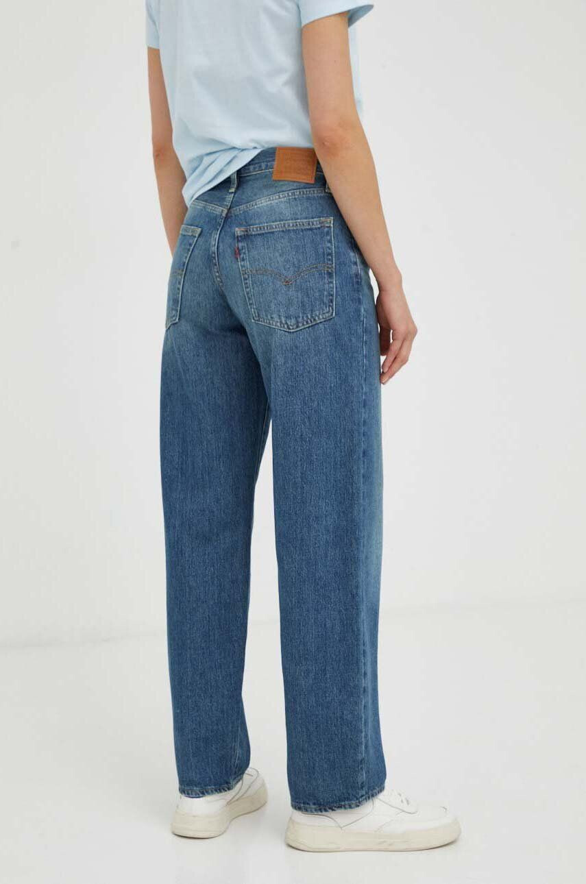 Levi's jeansi BAGGY DAD femei medium waist - Pled.ro