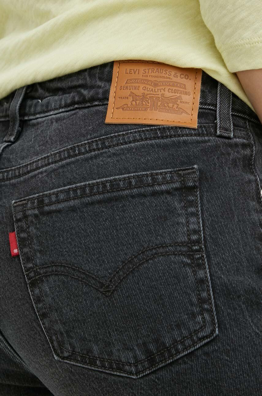 Levi's jeansi Low Pitch Straight femei high waist - Pled.ro