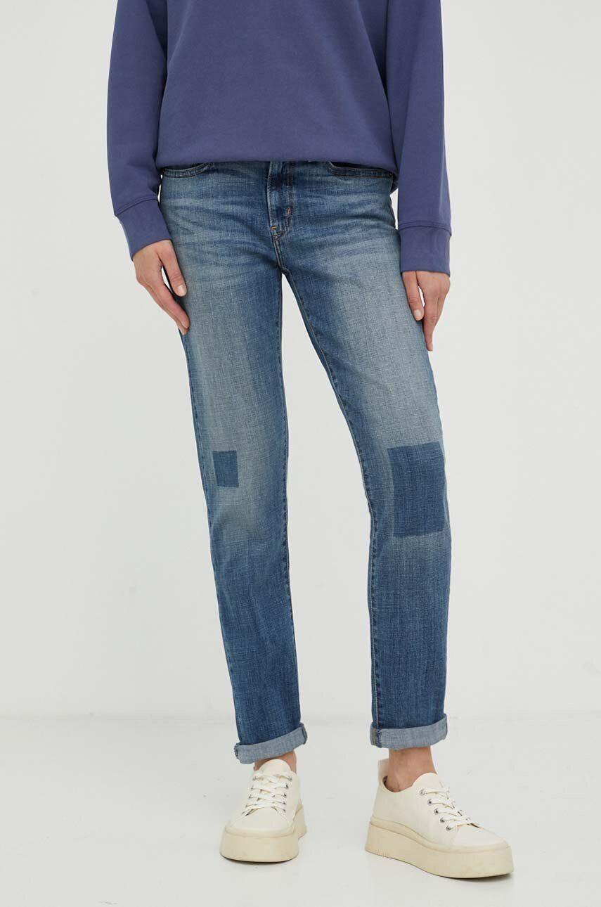 Levi's jeansi MID RISE BOYFRIEND femei medium waist - Pled.ro