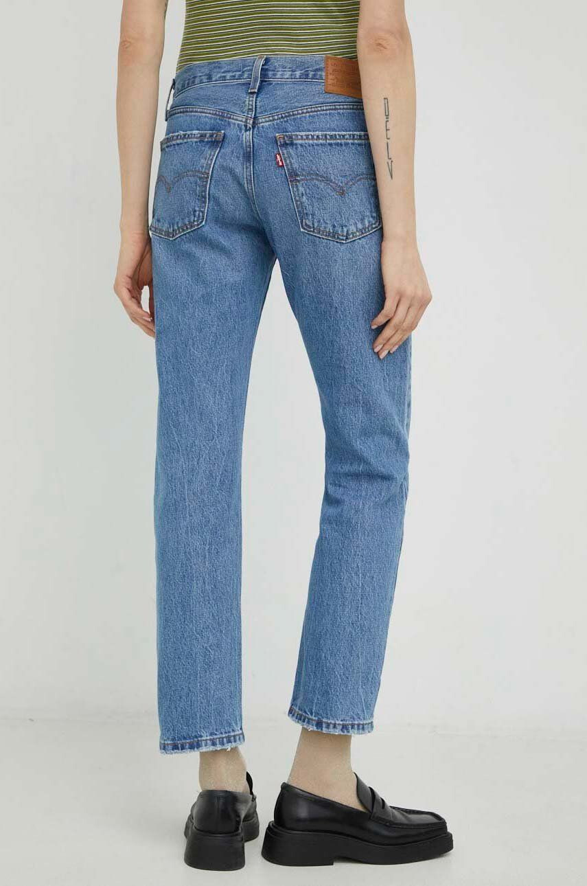 Levi's jeansi Middy femei medium waist - Pled.ro