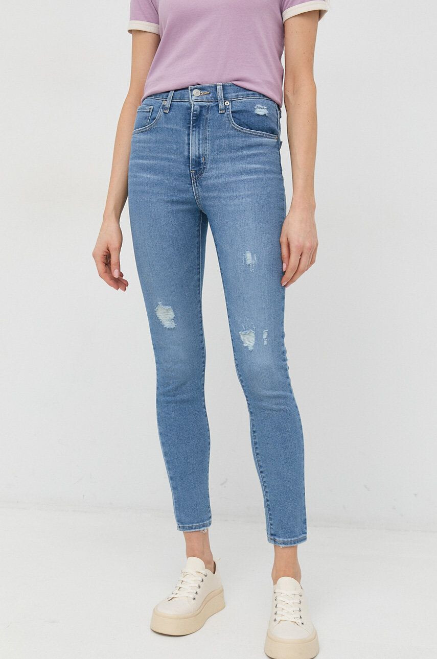 Levi's jeansi Mile femei high waist - Pled.ro