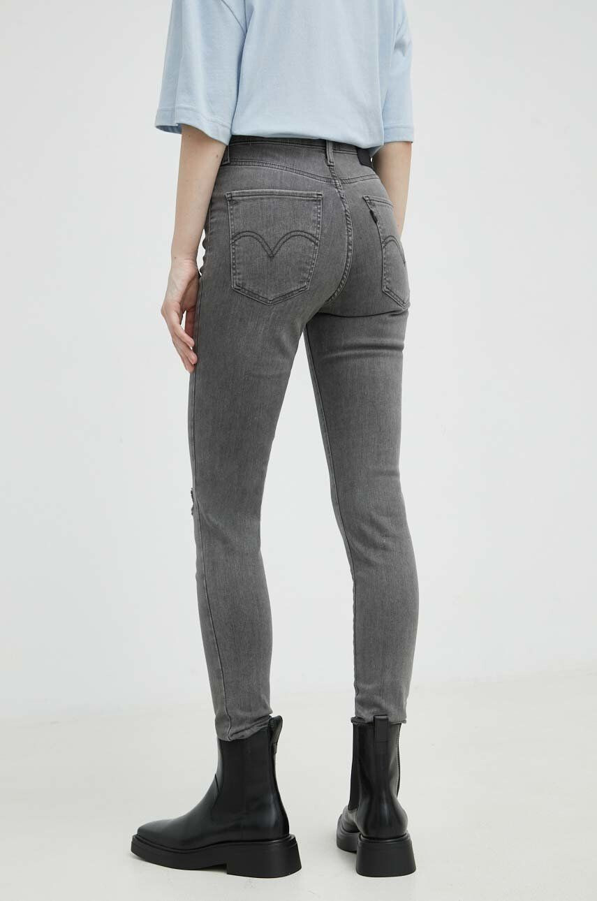 Levi's jeansi Mile High Super Skinny femei high waist - Pled.ro