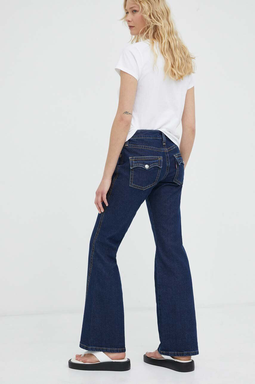 Levi's jeansi NOUGHTIES femei medium waist - Pled.ro