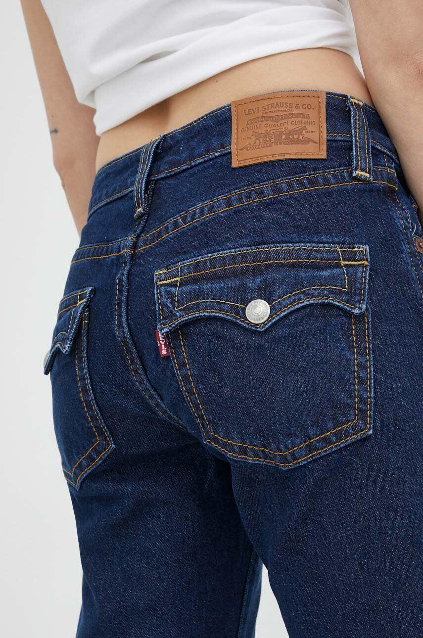 Levi's jeansi NOUGHTIES femei medium waist - Pled.ro