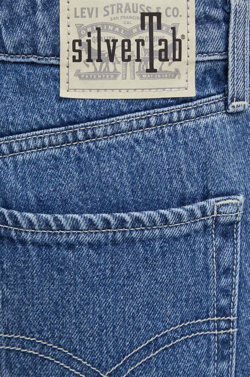 Levi's jeansi SilverTab femei culoarea albastru marin - Pled.ro