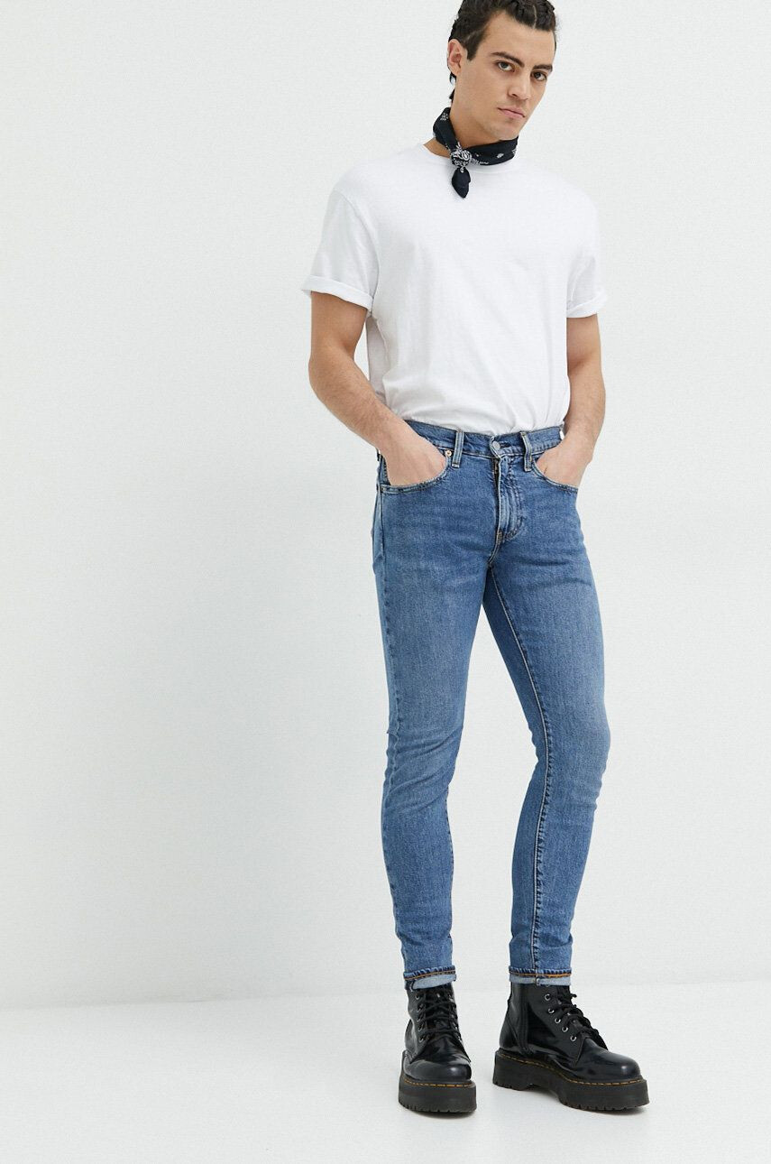 Levi's jeansi Skinny Taper barbati - Pled.ro